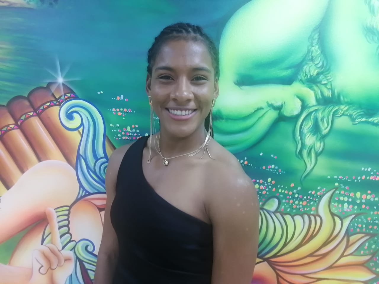Valeria Araujo, figura del atletismo nariñense