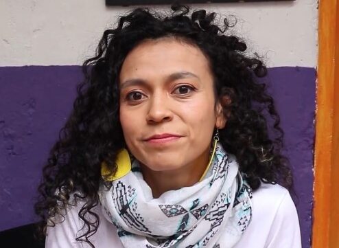 Ángela Jiménez, artista.