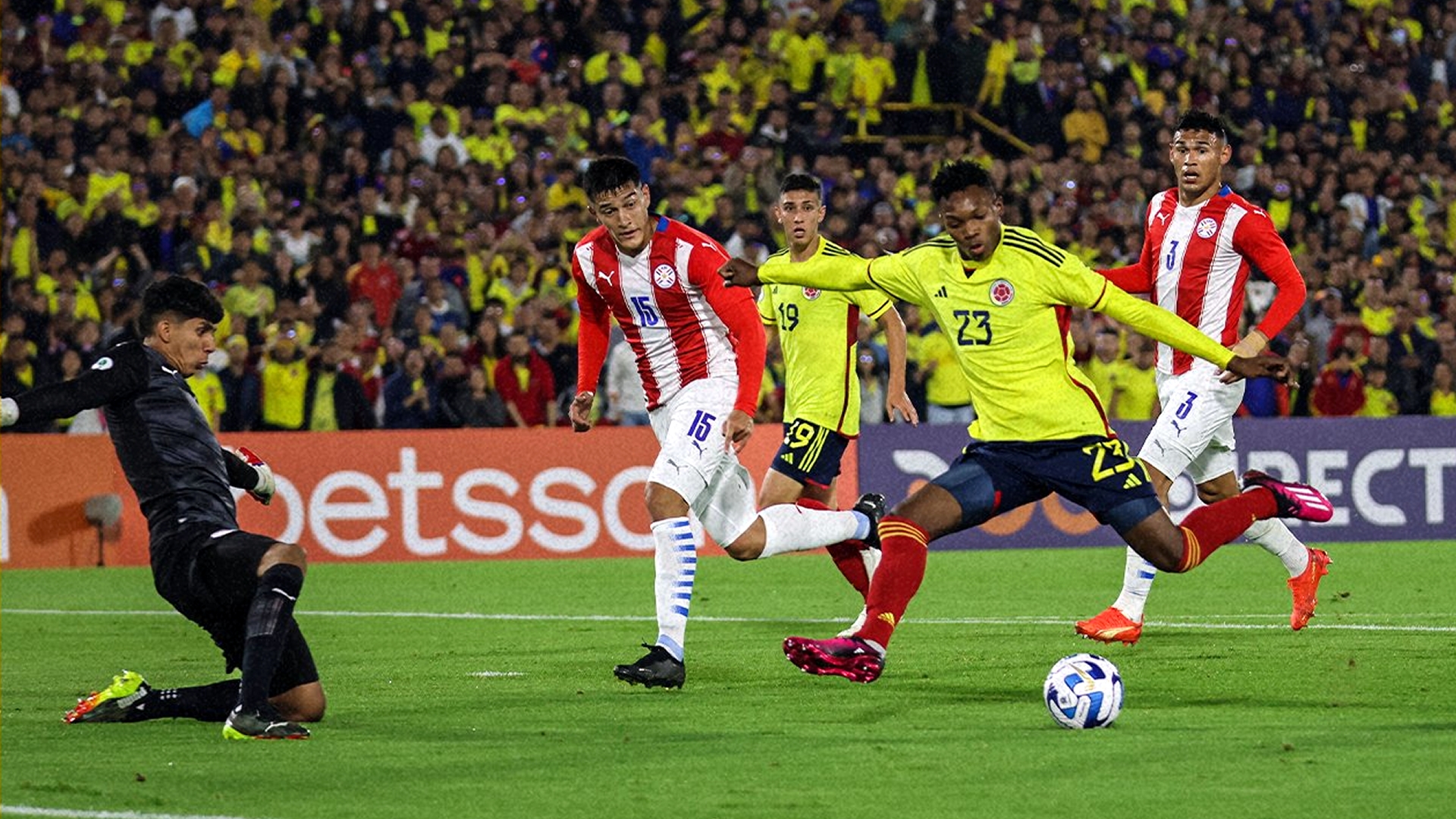 Colombia goleo a Paraguay en el Suramericano Sub – 20 y sueña con el mundial de Indonesia.