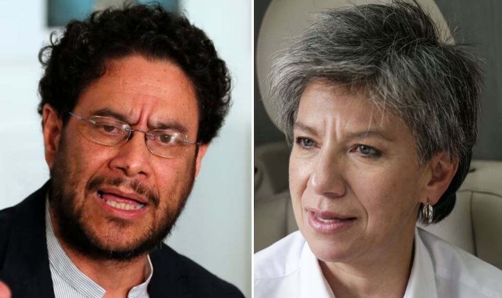 Iván Cepeda y Claudia López