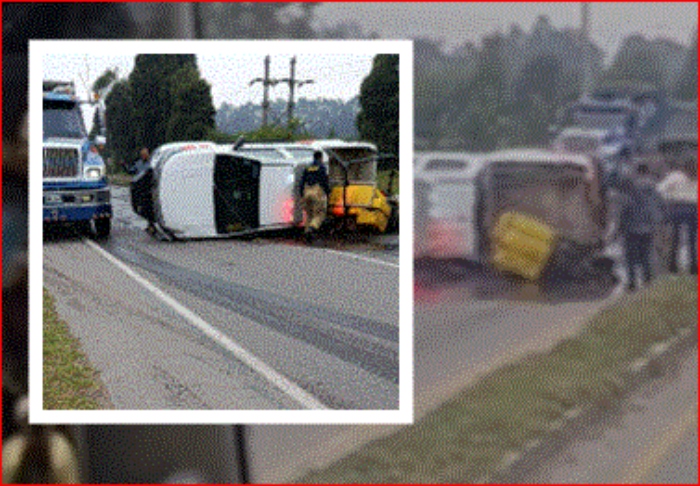 Bomberos- Accidente de tránsito- Bomberos- 21Nov-
