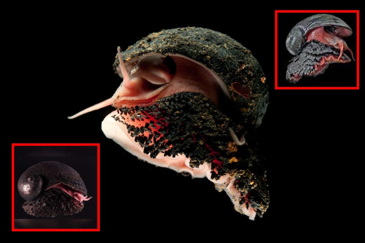 El caracol blindado del abismo