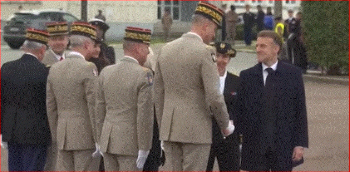 Macron- Francia- servicio militar- Ejército- Europa- 28Nov-