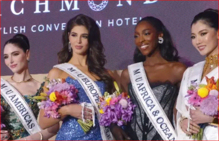Miss Venezuela- Fátima Bosh- Miss México- Miss Costa de Marfil-reinas continentales- Miss Universo 2025-