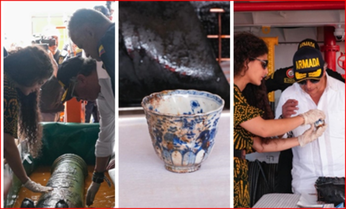 Galeón San José- Armada Nacional- Petro- MinCultura- 20Nov-