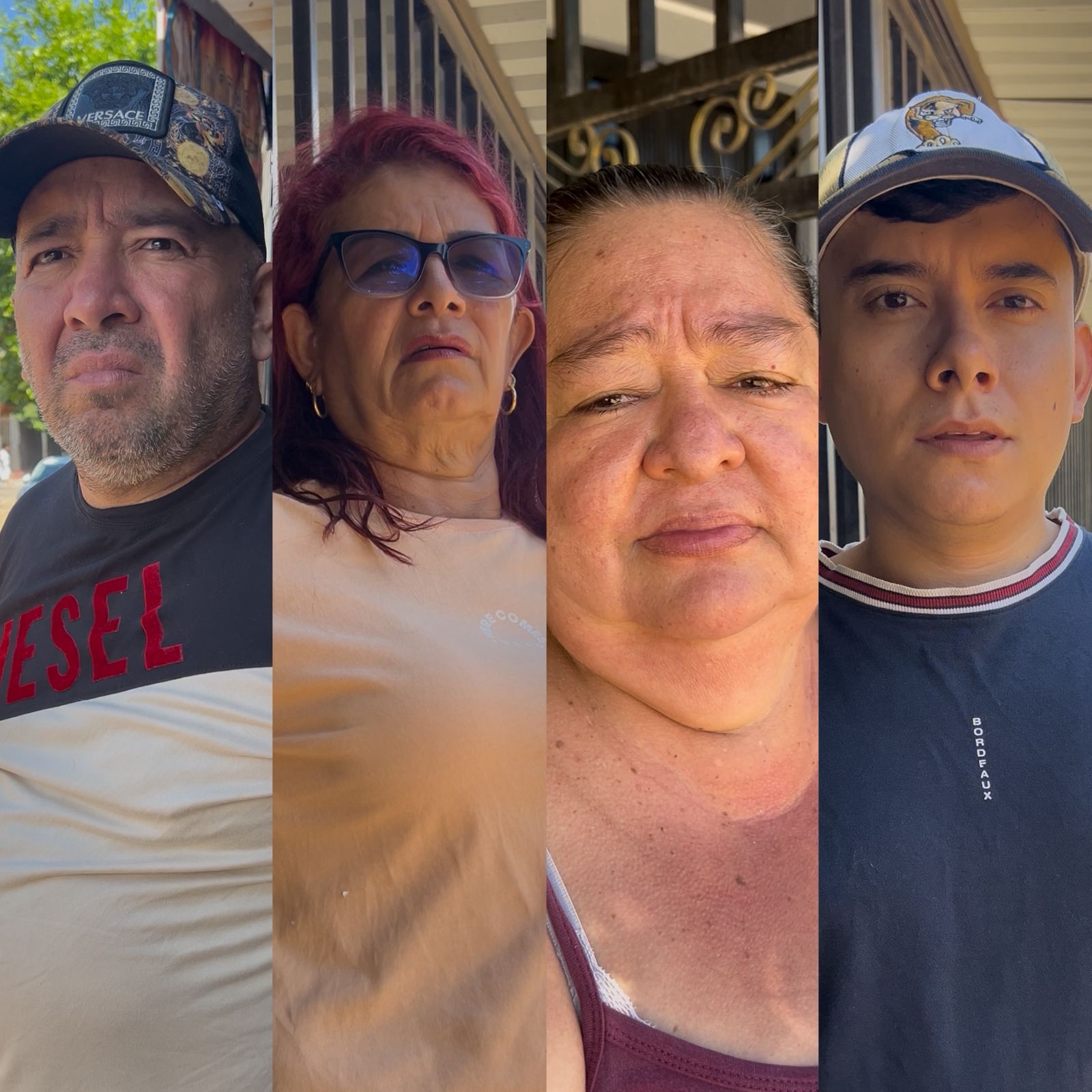 Afectados sin pavimento