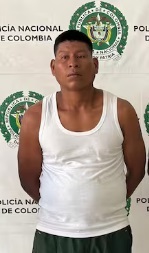 Roberto Moncayo, detenido.