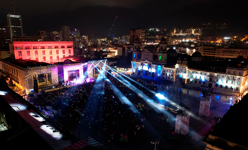 Bogotá se iluminará con ‘Una Ciudad Imaginada’: show de talla mundial en la Plaza de Bolívar