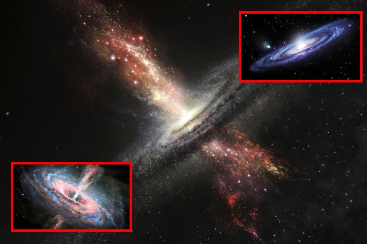 simulación de la Vía Láctea con IA