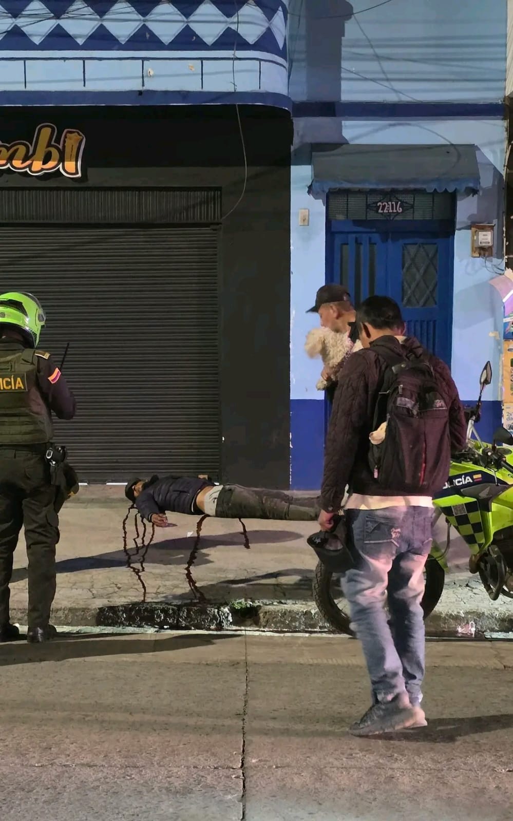 Venezolano fue asesinado a tiros en plena calle del barrio San Vicente