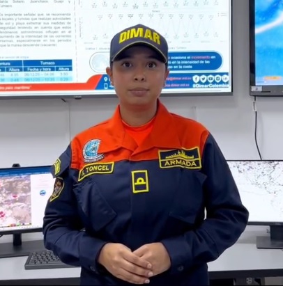 Katherine Toncel, teniente.