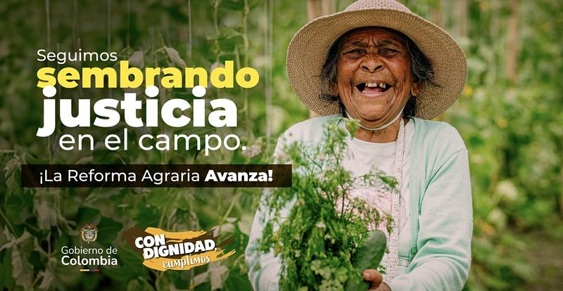 Avances en la reforma agraria