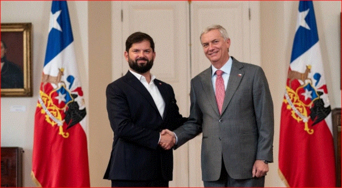 Chile- Petro- Cabal- Palacio de La Moneda- Antonio Kast- Gabriel Boric-