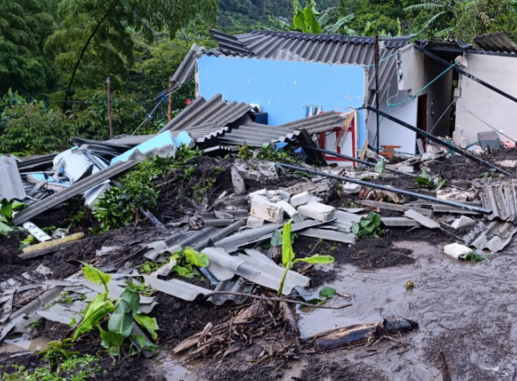 Emergencia en Nariño: avalancha de gran magnitud sepultó una casa con un menor de edad y un adulto adentro, quienes perdieron la vida