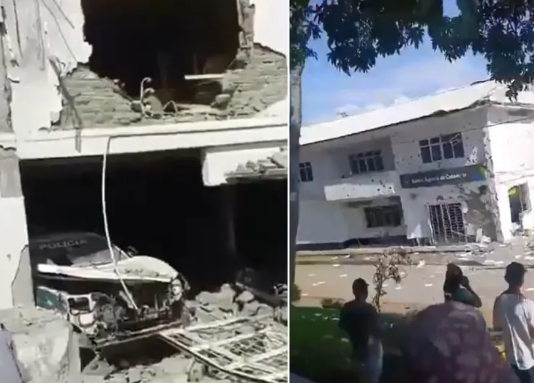 Ofensiva armada en Cauca: más de siete horas de ataques dejan caos y dos policías muertos