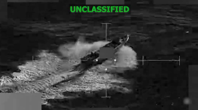 Estados Unidos destruye embarcación en el Pacífico oriental y muere un presunto narcotraficante