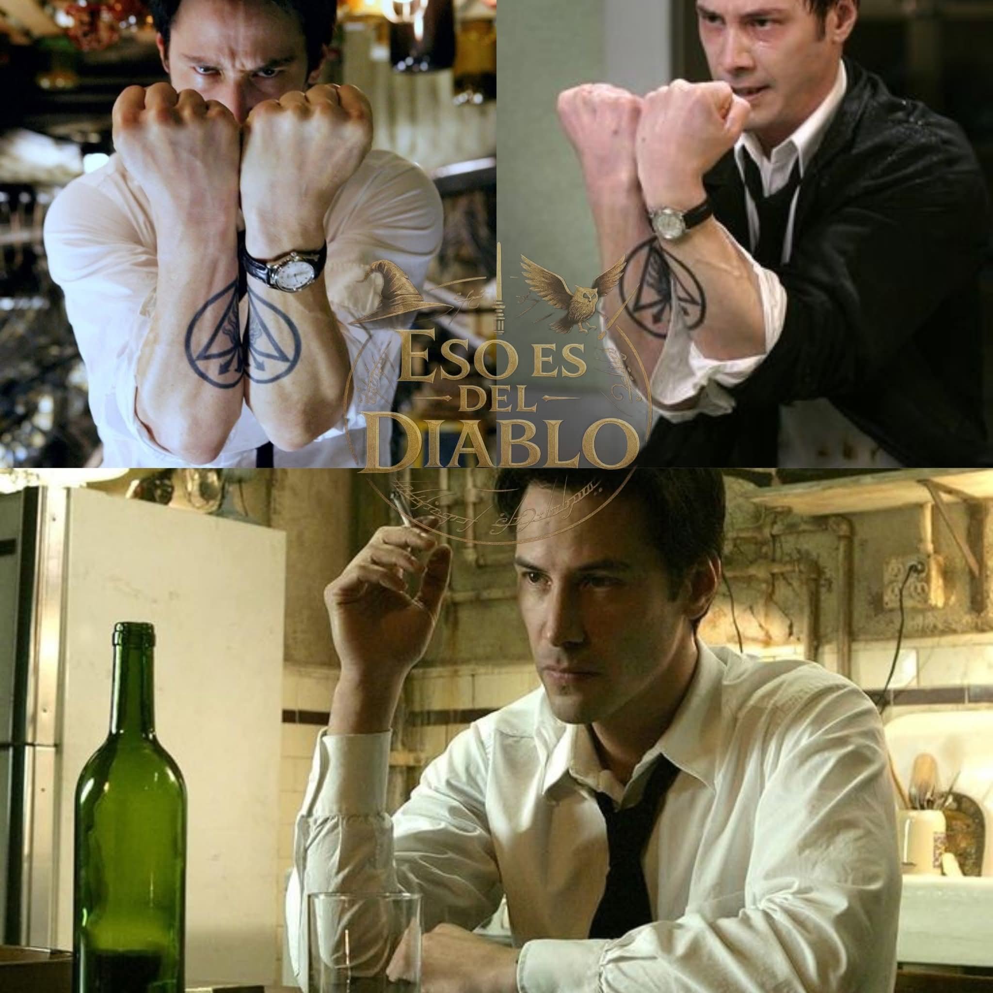 ¿Sabes que significa el tatuaje de Constantine?