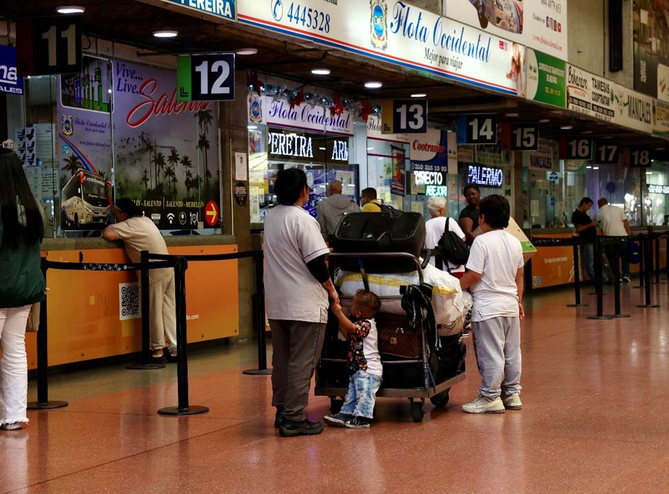 Reencuentros familiares marcan la Navidad en Medellín.