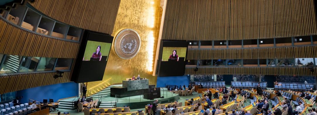 Inmensa mayoría de la ONU aprueba resolución que respalda la autodeterminación de Palestina