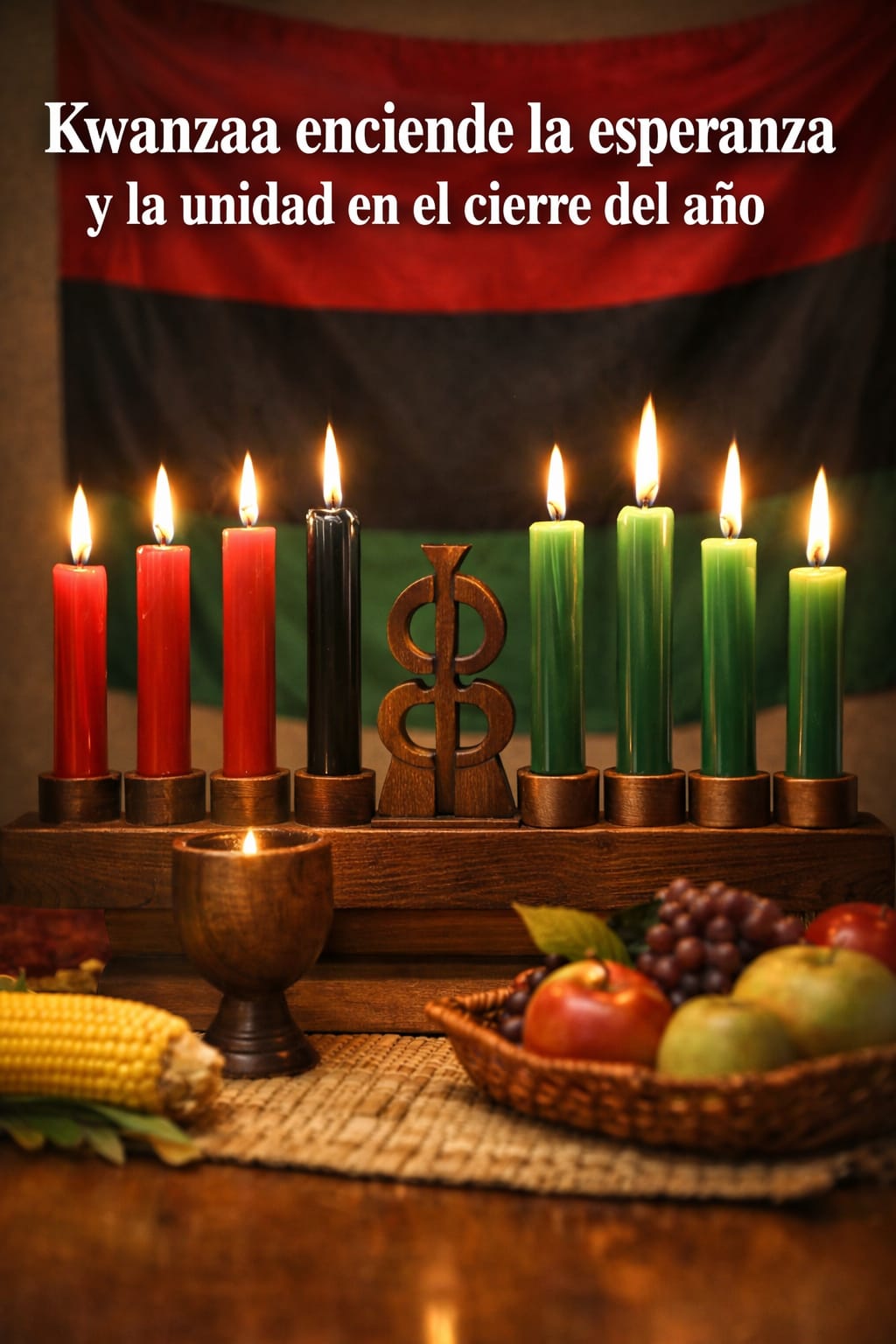 Kwanzaa ilumina el cierre del año con un llamado a la unidad, la identidad y la esperanza compartida.