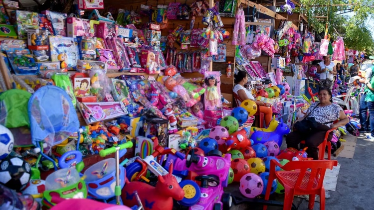 Así se vivió la feria del juguete a las inmediaciones de El Campín