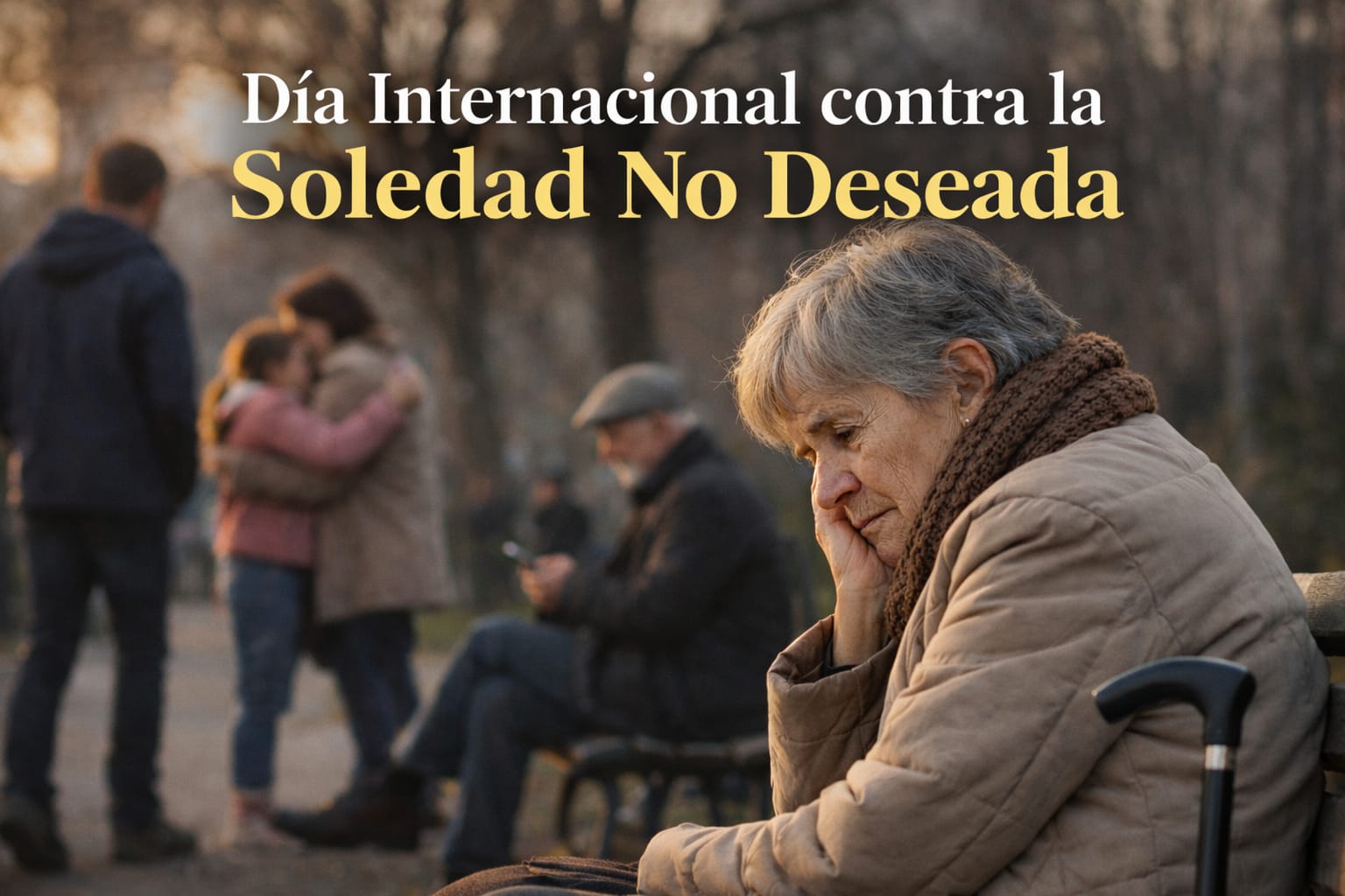 Un llamado urgente a romper el silencio de la soledad no deseada