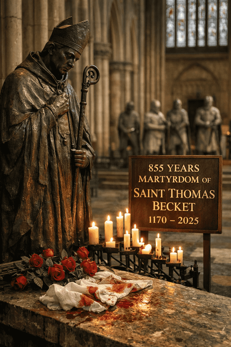 Santo Tomás Becket: la voz que desafió al poder en nombre de la conciencia