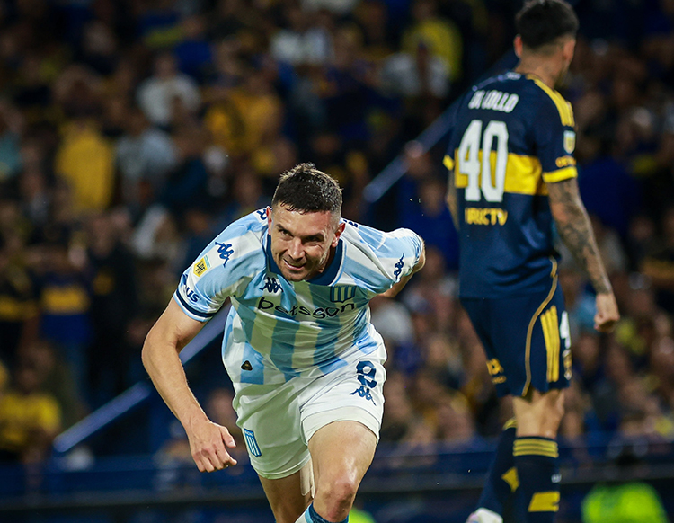 Racing eliminó a Boca y avanzó a la final de la Liga Profesional 2025