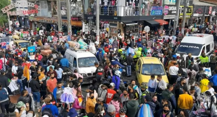 Momentos de tención se vivieron en San Andresito esto se sabe