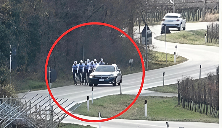 Pánico en la carretera: ataque a ciclistas en Italia durante entrenamiento