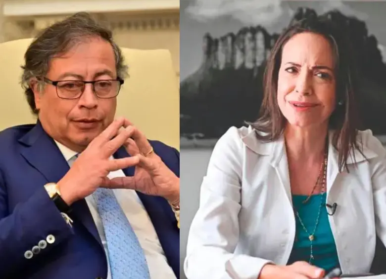 Petro reta a María Corina Machado a venir a Colombia y dar la cara por una paz real, mientras frena los llamados a invasión y entrega de Venezuela