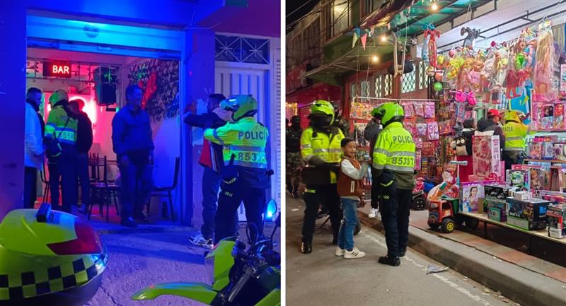 Balance de Nochebuena en Bogotá: 8 homicidios, 23 lesionados por pólvora y más de 15.000 llamadas al 123