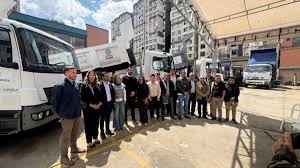 Inversión millonaria para maquinaria vial en 10 municipios