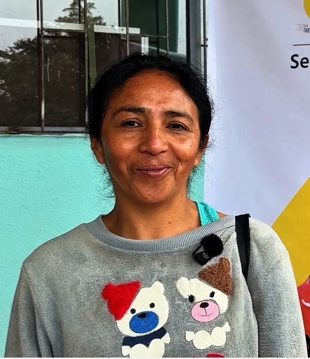 Patricia Enríquez, madre de familia.