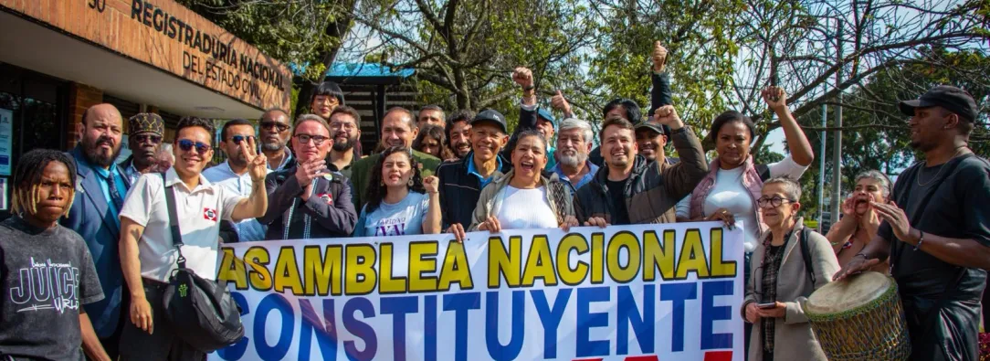 Inscribieron el comité ciudadano para impulsar una Constituyente por las reformas sociales