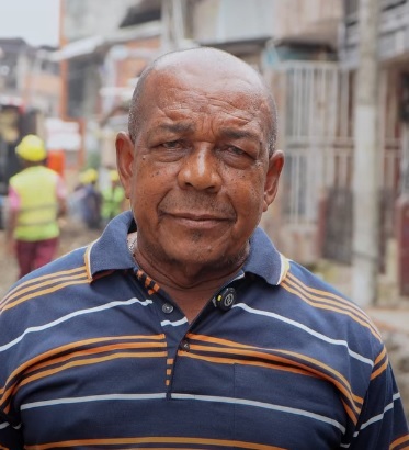 La calle San Martín en Tumaco empieza a cambiar su historia con obras de pavimentación