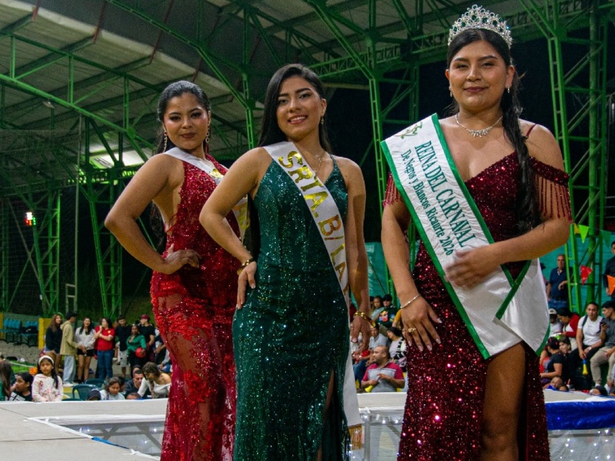 Lizeth Fernanda Ortiz es la nueva Reina del Carnaval 2026 de Ricaurte