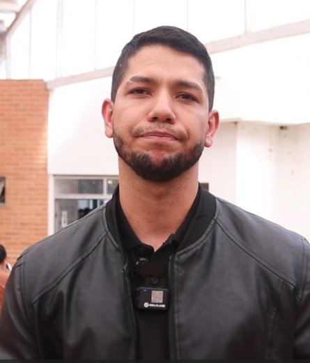 Edison Mora, minero.