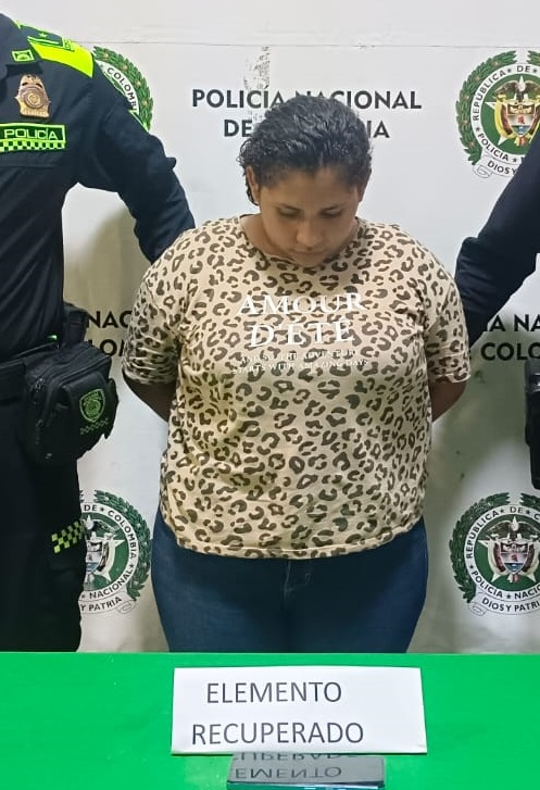 Yolanda Mutiz, capturada.