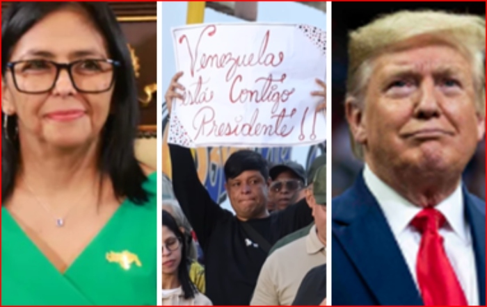 Delcy Rodríguez- amenaza- Trump- Venezuela- Maduro- Cilia Flores- Suiza- 7Ene-
