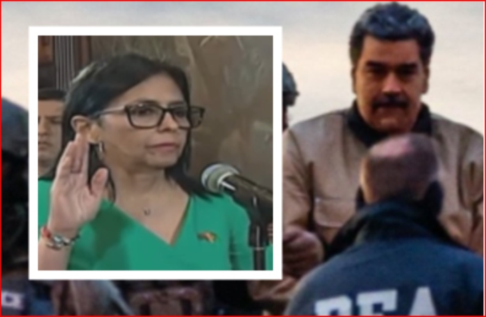 Delcy Rodríguez- Cilia Flores- Maduro- Venezuela- Trump- EEUU- 5 ENE-