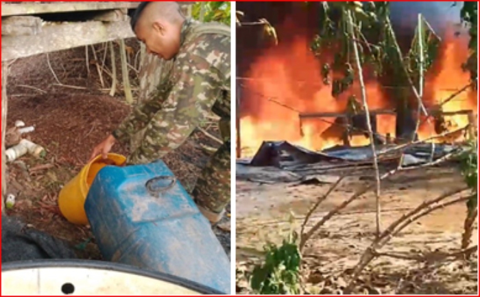 Laboratorios- Cocaína- Ejército- narcotráfico- Caquetá- Putumayo- Amazonas-