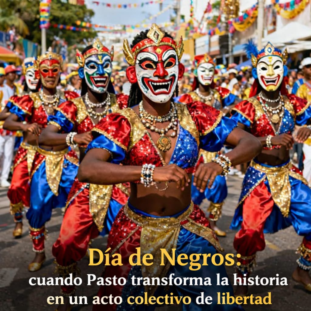 En Pasto, el color negro une los rostros y reafirma la identidad de un pueblo diverso.