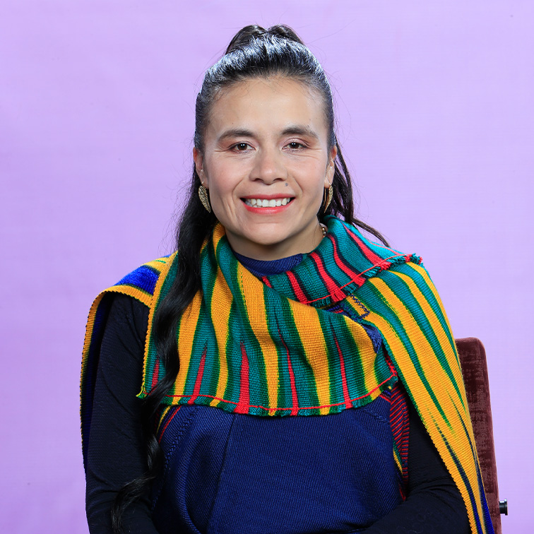 Flor Imbacuan, diseñadora.