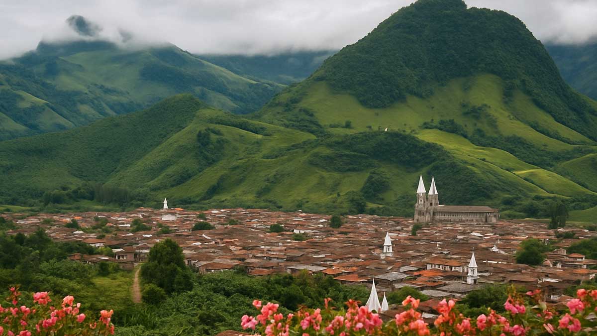 El municipio del occidente de Antioquia reconocimiento como el “mirador”, gracias a sus paisajes montañosos y su riqueza cultural.