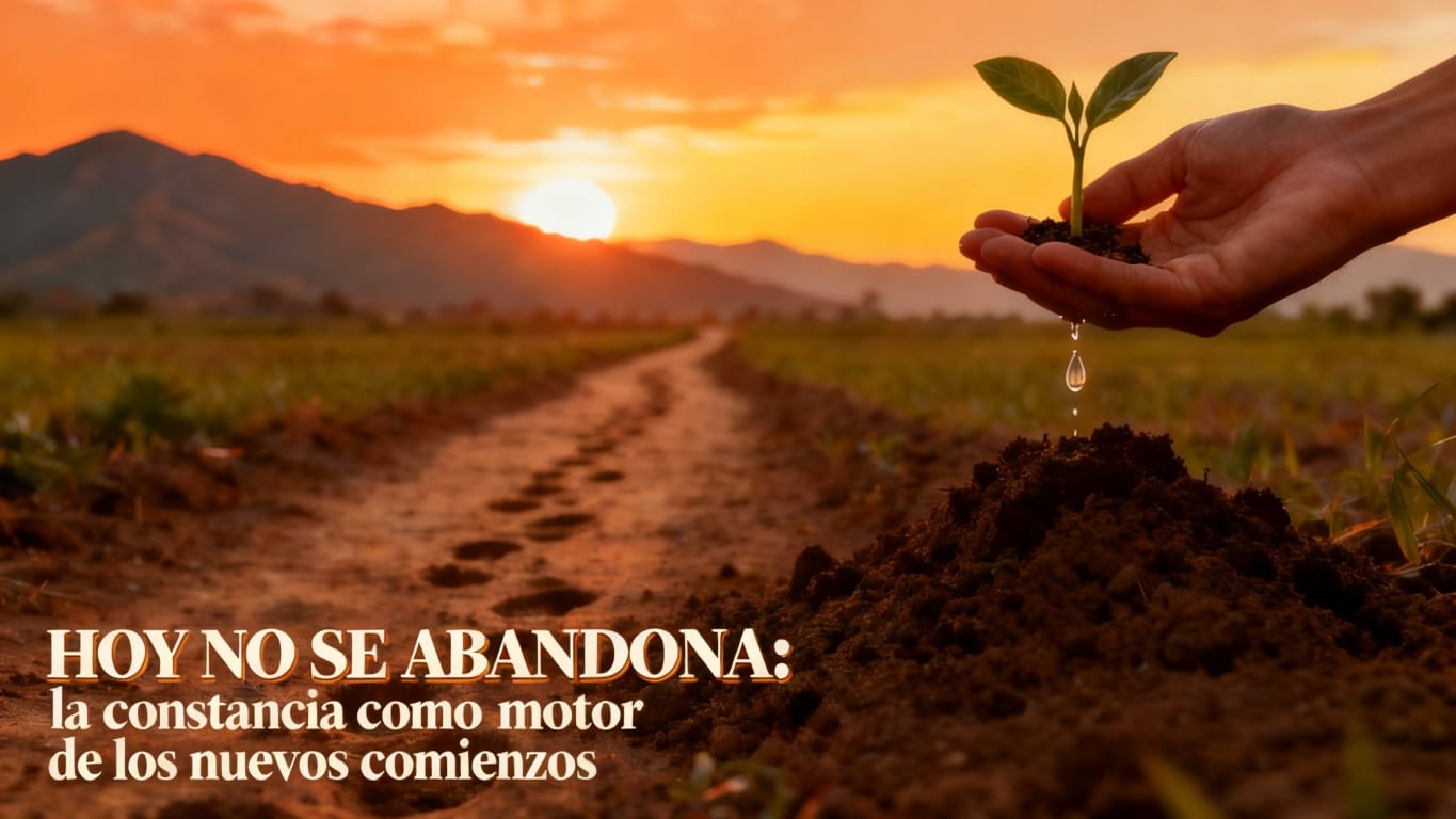 No es motivación, es compromiso con uno mismo.