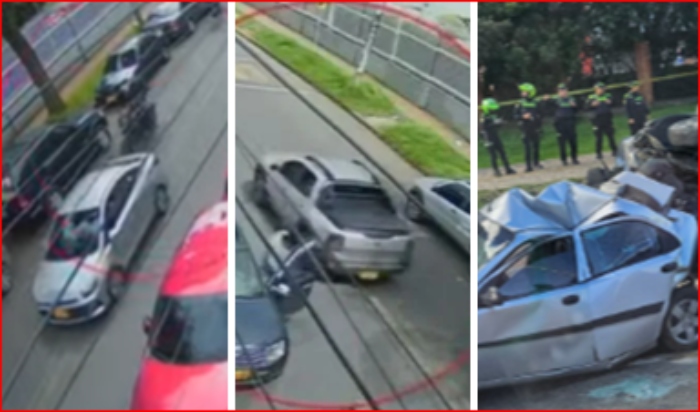 Accidente- Bogotá- Avenida 68- muertos- robo- Ferias- Policía Metropolitana- 16Ene-