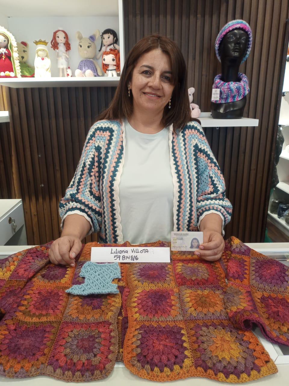 Liliana Villota Guerrero, artesana.