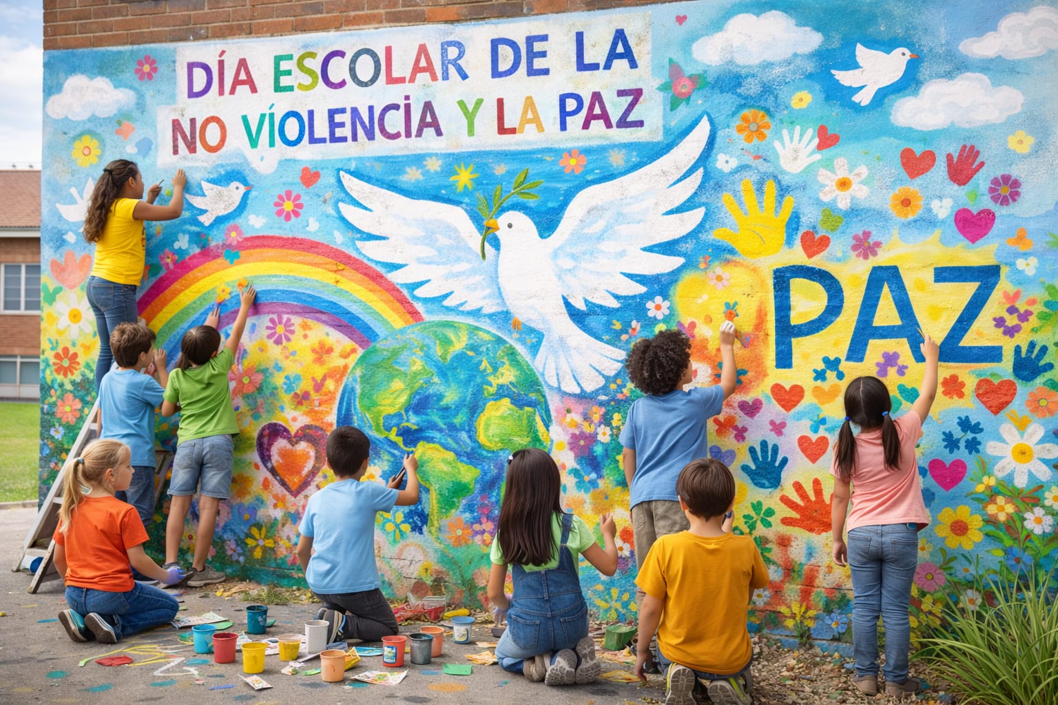 Educar en la no violencia es sembrar futuro y convivencia.