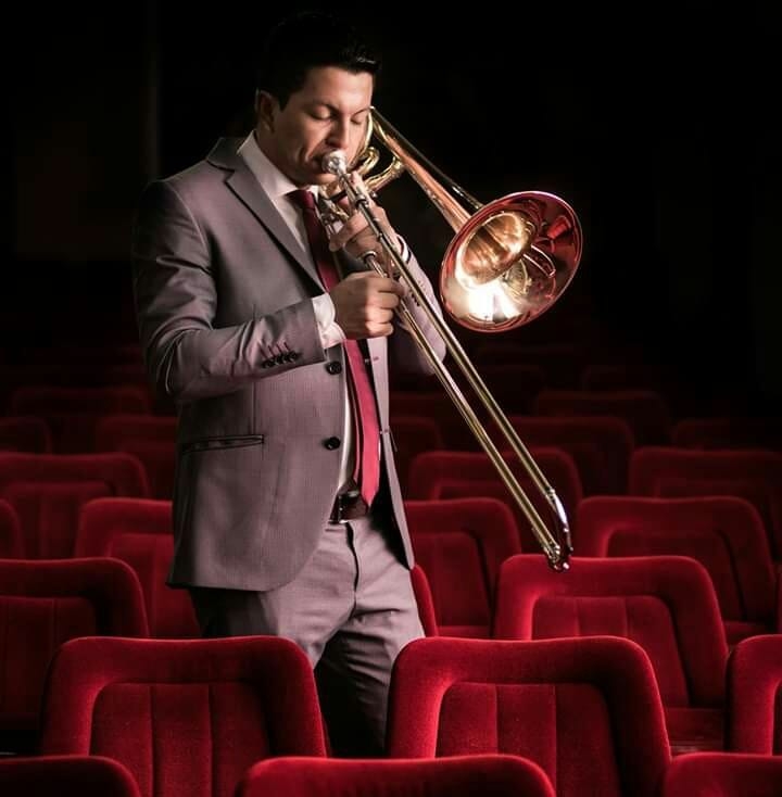 Oscar Armando Benavides, trombonista, gestor cultural y docente, asume como Consejero Municipal de Música en Pasto.